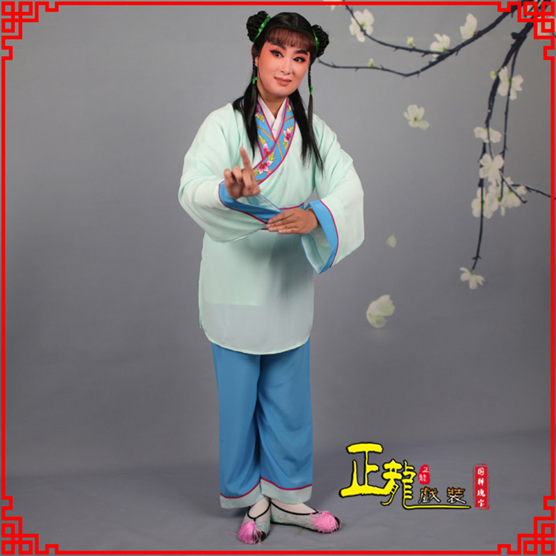 昌图歌仔戏童生小孩影视银心四九服 书童衣