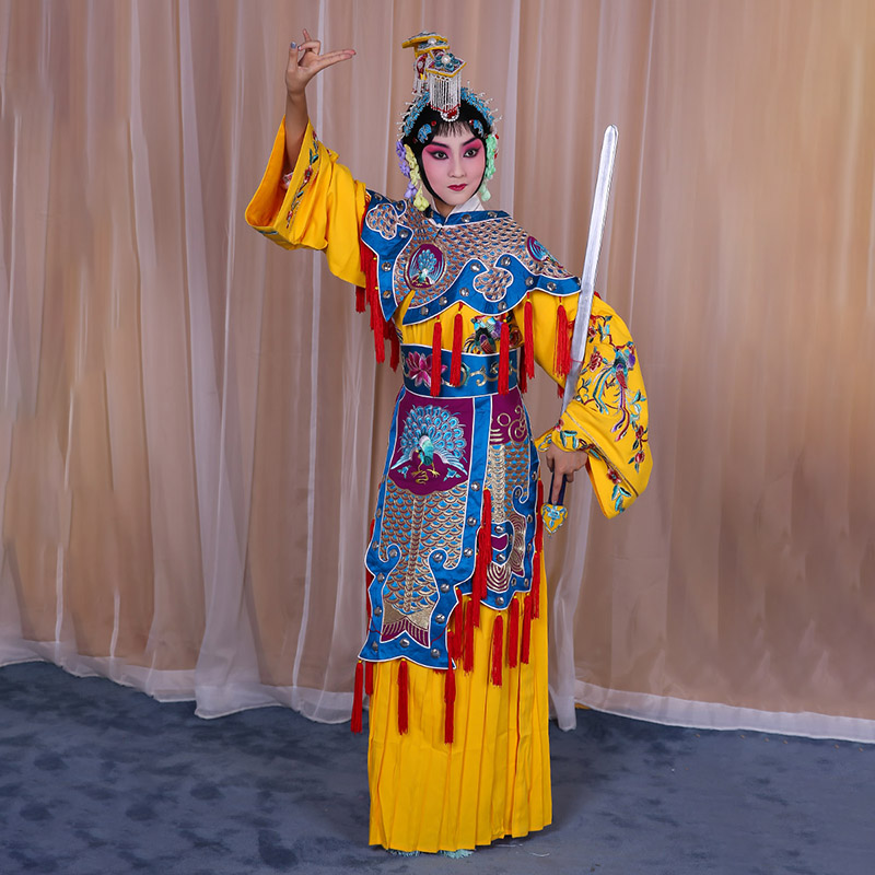 昌图霸王别姬虞姬服 软绉别姬服