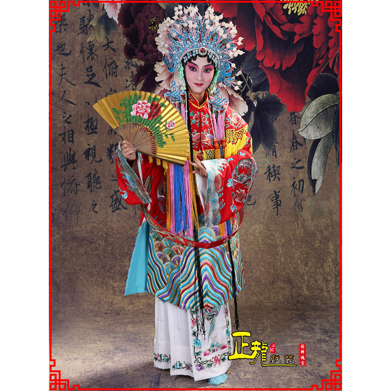 昌图凤袍杨贵妃贵妃醉酒 软绉团凤女蟒