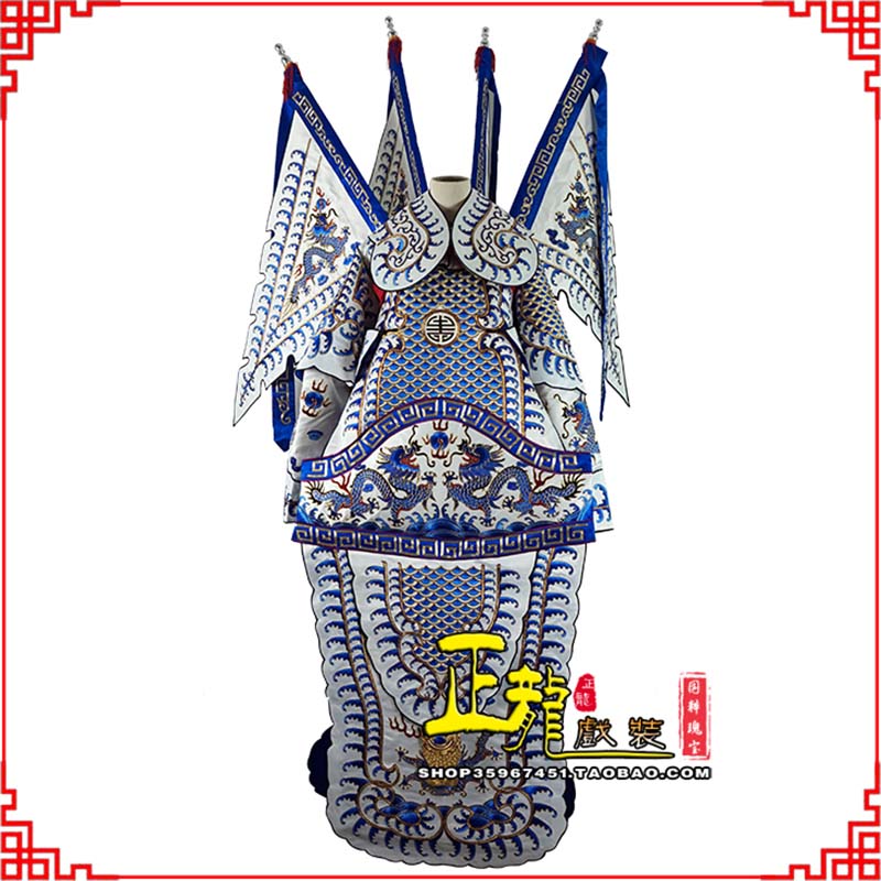 昌图武生武将大靠祥龙勾金